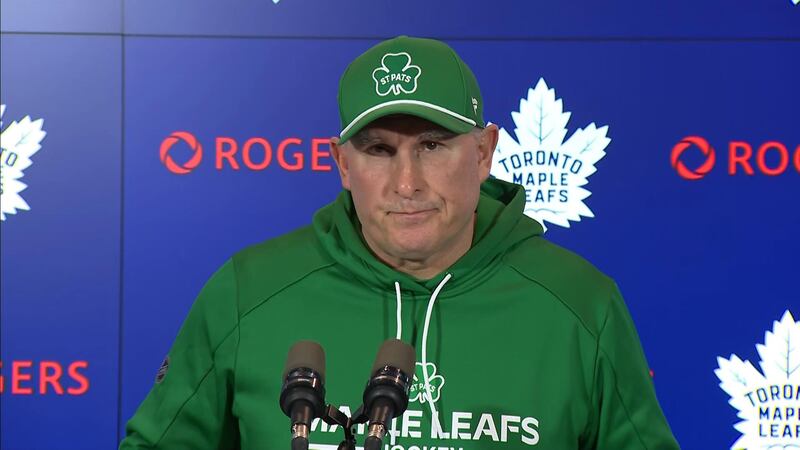 'Brought more fire': Leafs talk about lack of response to Gudas knee on Matthews 'almost daily'