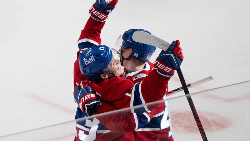 Must See: Caufield hits 40-goal mark in dramatic fashion with OT winner vs. Bruins