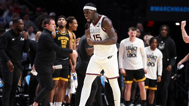 NCAA: (14) Kennesaw State 64, (3) Gonzaga 73