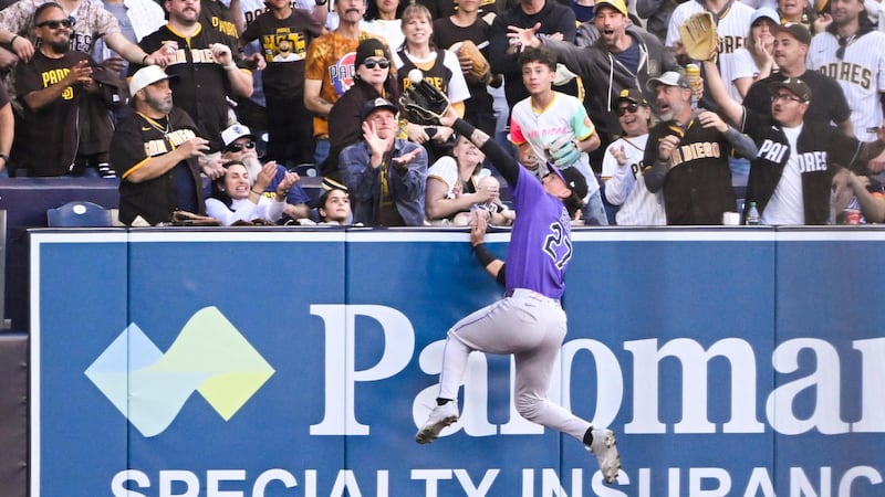 Must See: Jordan Beck makes incredible snag for a HR robbery