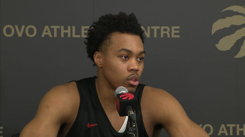 Raps plan to stick with physical brand of defence against superstars Harden and Mitchell