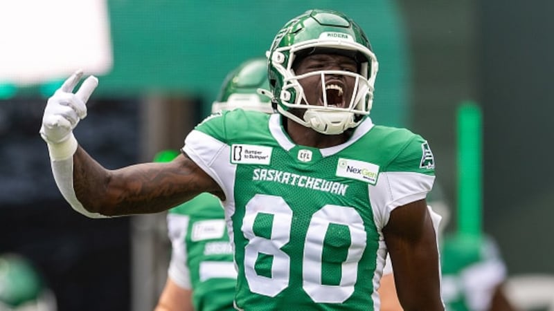 Roughriders release Ajou after CFL suspends wide receiver