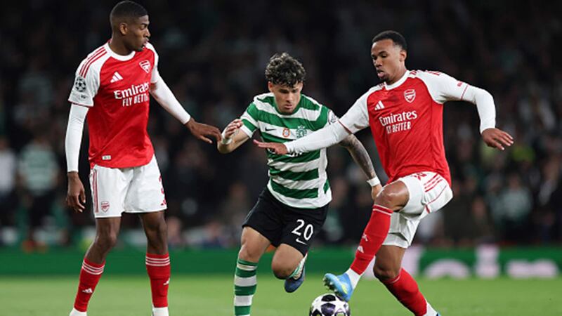 UEFA Champions League: Quarterfinal - Arsenal 0 , Sporting CP 0 (Agg 1-0)
