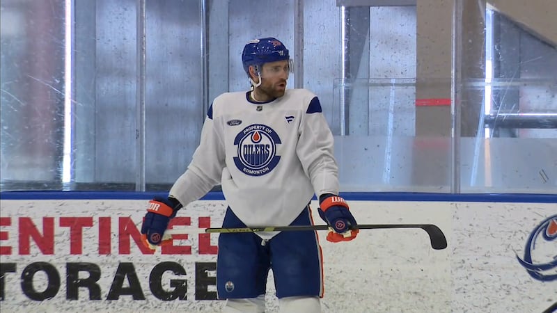 Draisaitl pushing hard to be ready for Game 1 but not cleared yet