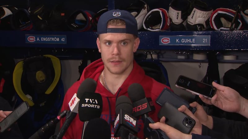 'We're young and hungry': Guhle excited to dive into series with playoff experienced Hurricanes