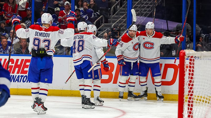 Must See: Slafkovsky scores Game 1 OT winner to complete hat trick