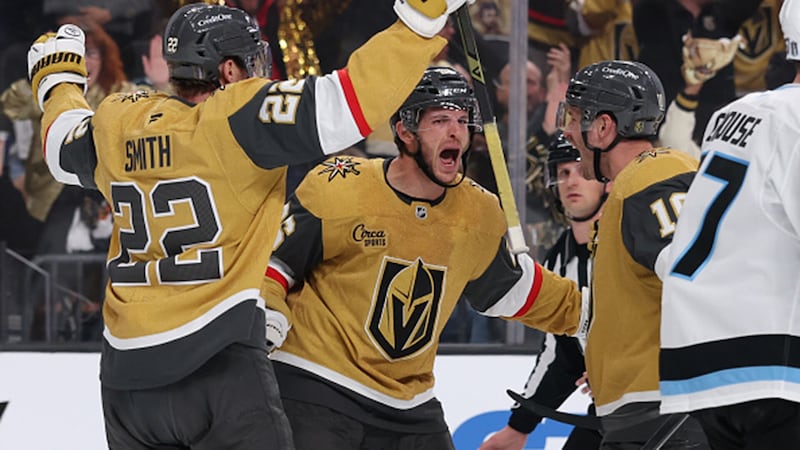 NHL: Mammoth 2, Golden Knights 4