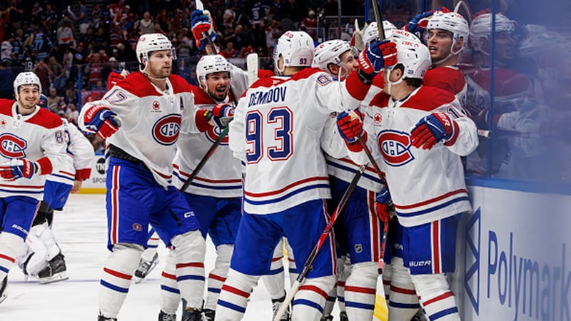 Pounder on Slafkovsky: 'He looked like he loved the moment'