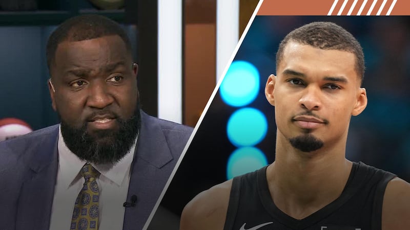 Perkins: Wemby 'the best defensive player I've ever laid my eyes on'