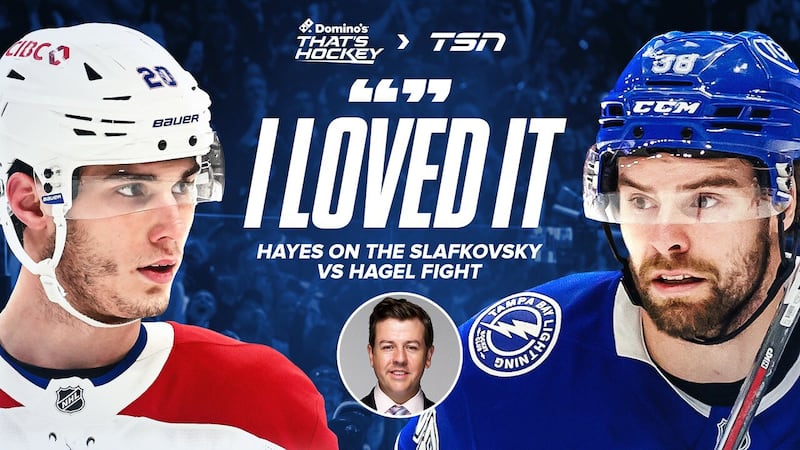 Talking Slafkovsky fight, Hagel impact and all things Canadiens-Lightning