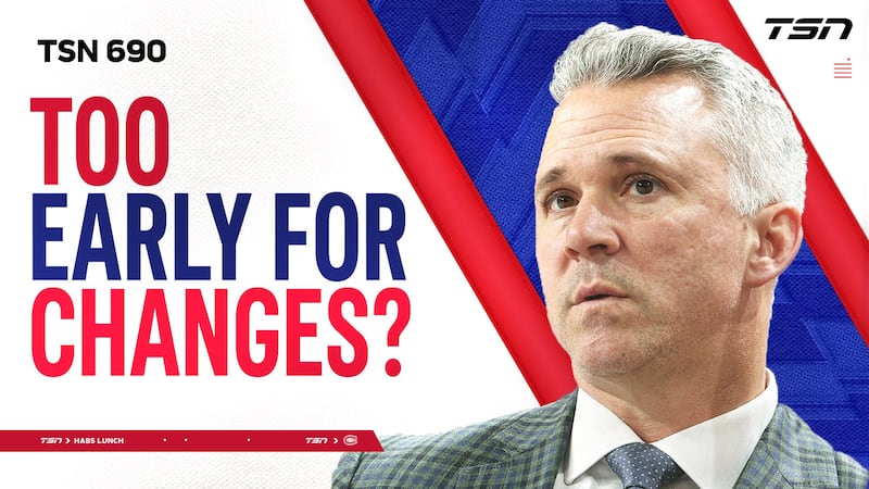 Montreal 690: Dreger says it might be too early to make significant lineup changes