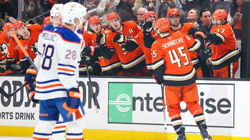 Must See: Oilers left stunned after Ducks score twice in 42 seconds