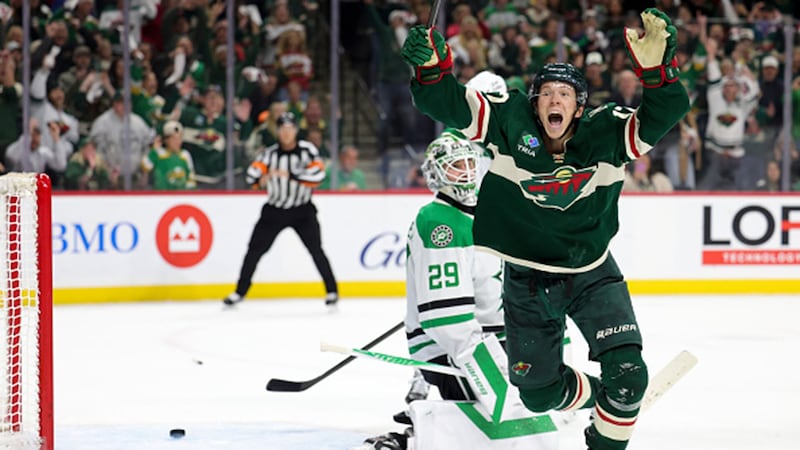 NHL: Stars 2, Wild 3 (OT)