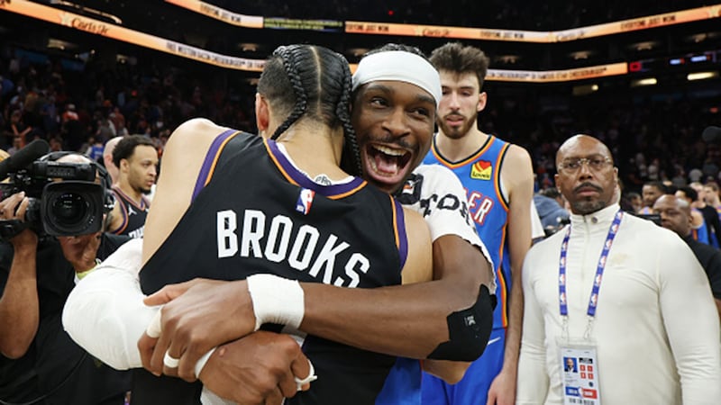 SGA praises 'ultimate competitor' and fellow Canadian Brooks after OKC eliminated Suns