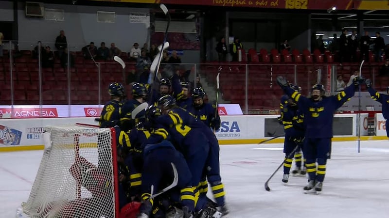 Two-time defending champs Canada falls to Sweden at U18 Men's World Championship
