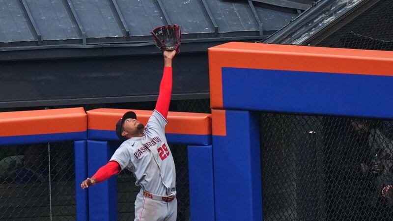 Must See: James Wood amazes with HR robbery, nice diving grab