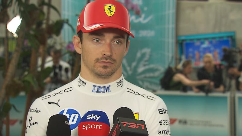 Leclerc frustrated with himself for spinning in his final laps costing him fourth place