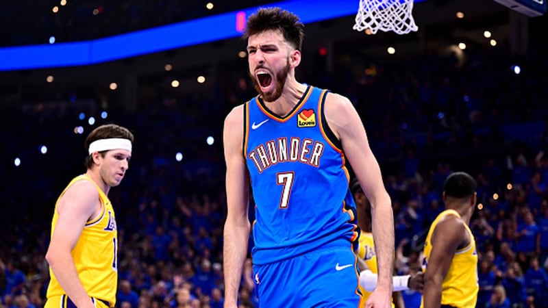 NBA: Lakers 90, Thunder 108