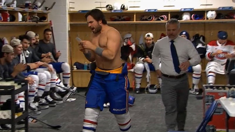 St. Louis, Newhook set the tone for Game 2 with pre-game pump up
