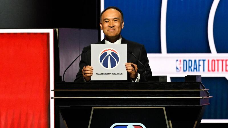 The moment the Wizards won the NBA Draft Lottery