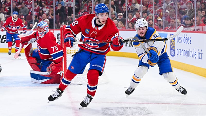 Who's been creating the most for the Habs and Sabres in the second round?