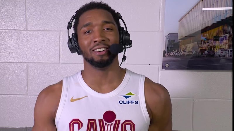 Donovan Mitchell credits Cavs' depth for OT win