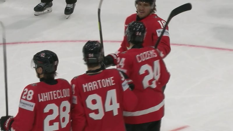 Cozens shows off his speed, strength, buries insurance marker for Canada