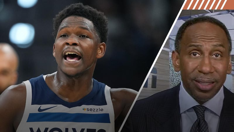Stephen A.: Ant, Wolves 'climbing uphill battle' in West