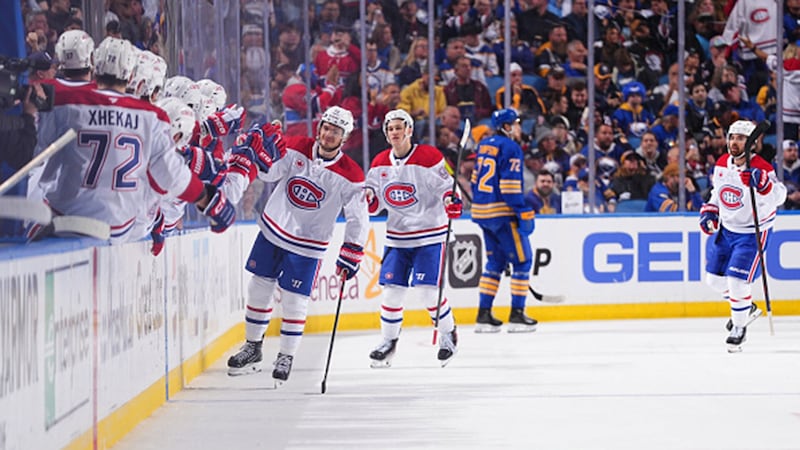 Jake Evans scores to put Canadiens in front