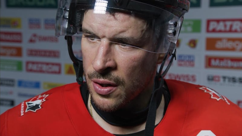 'They're easy guys to play with': Crosby on his chemistry with Martone and Celebrini