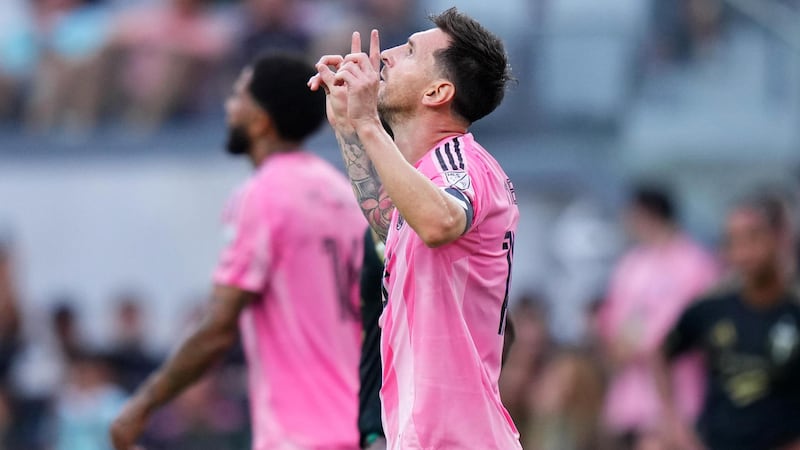 Messi scores Inter Miami's opener off sweet back-heel pass
