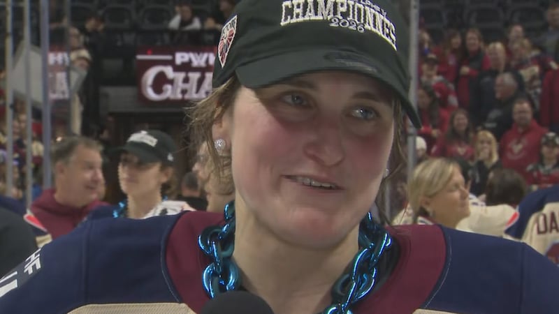 Poulin: This is very special, it's been a tough year