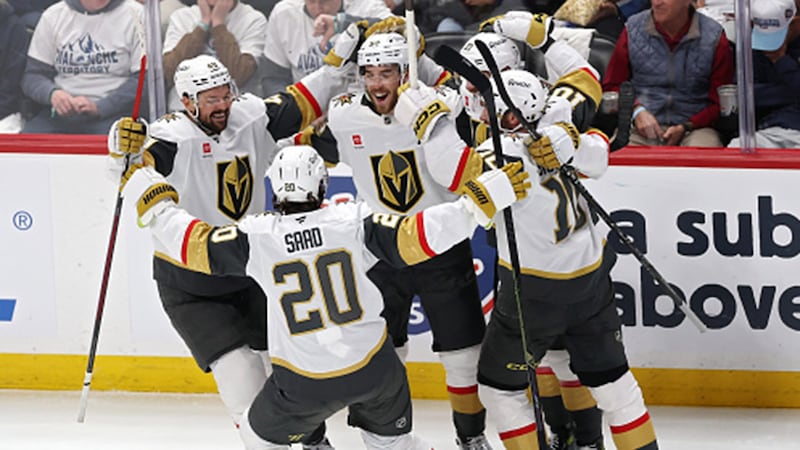 NHL: Golden Knights 4, Avalanche 2