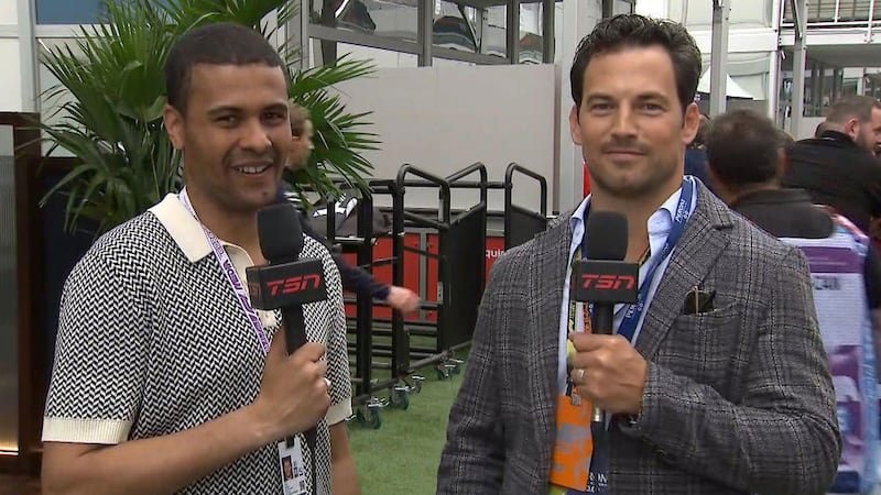 Actor Giacomo Gianniotti shares who he's rooting for on Sunday in Montreal