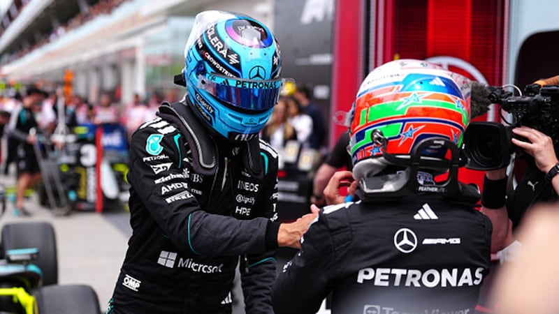 Mercedes Sprint clash sets the table for more fireworks on Sunday