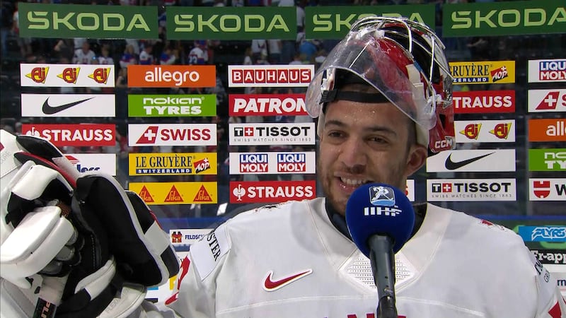 Greaves soaking in the moment after receiving player of the game honours for Canada