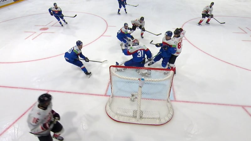 Must See: Hlavaj flashes the leather to rob Celebrini