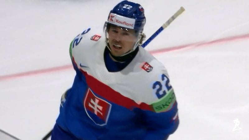 Slovakia's Pospisil scores to tie the game