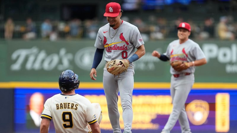 Not even these crablike reflexes can save Jake Bauers from this tag
