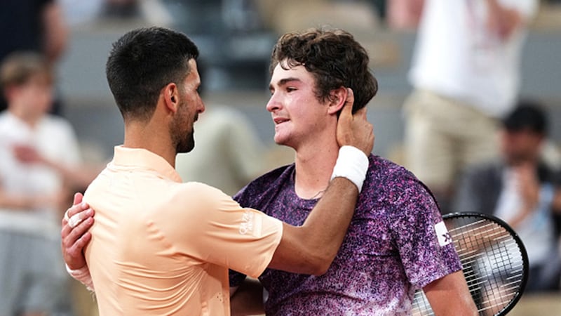 Fonseca, 19, stuns Djokovic in five-set thriller at Roland-Garros