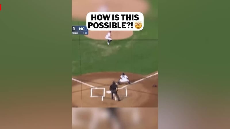 How did this runner avoid being tagged at home?