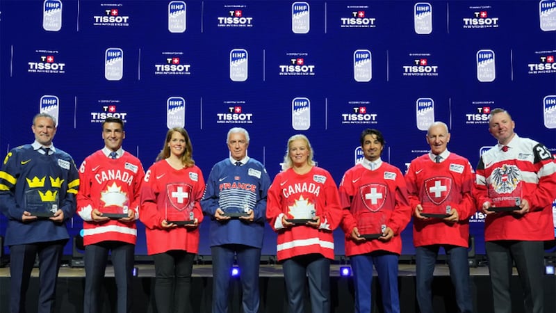 Bergeron, Campbell-Pascall among eight inducted into IIHF Hall of Fame