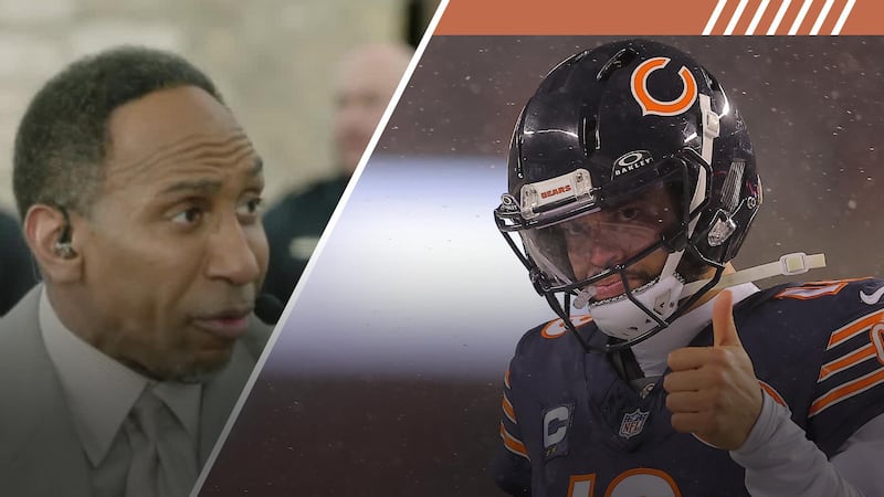 Stephen A. gets fired up at Wilbon during Caleb Williams' Madden debate