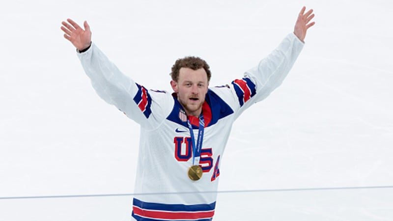 Eichel compares journey to Olympic gold medal vs. Stanley Cup grind