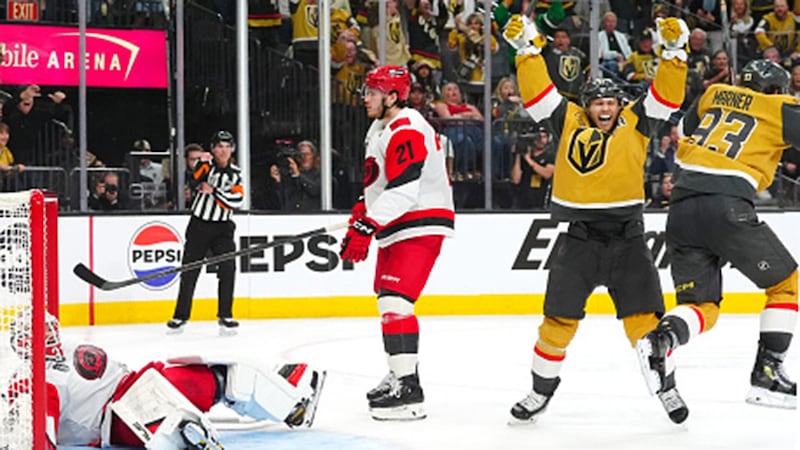Must See: Vegas scores unconventional goal to cap off wild Game 3 in 2OT