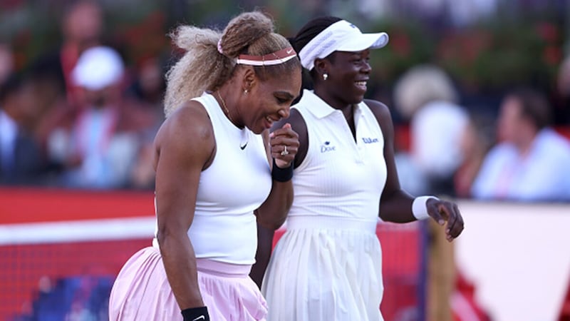 Williams said playing with Mboko felt 'so natural' after victorious return to tennis