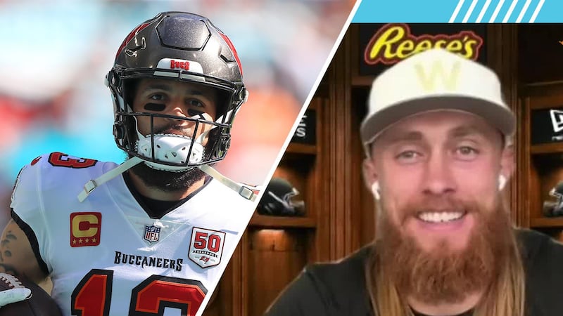 What George Kittle loves about Mike Evans