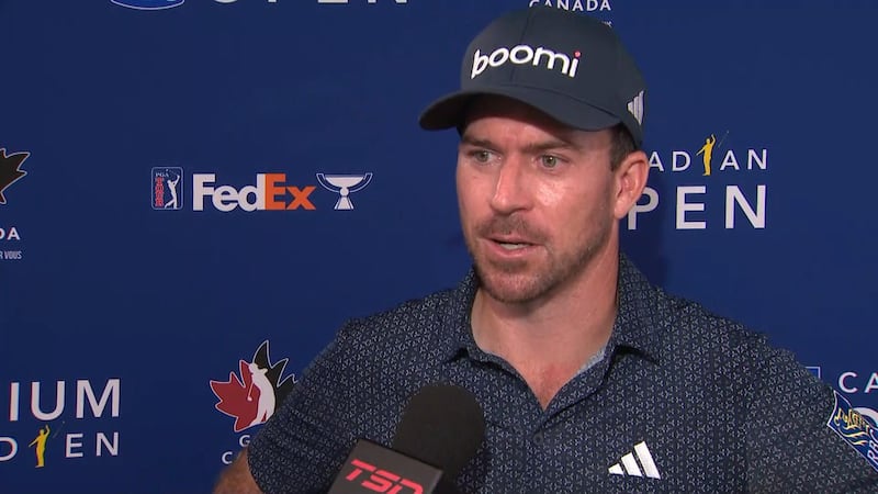 Taylor breaks down his first round of Canadian Open, says 'wedge game could be tighter'