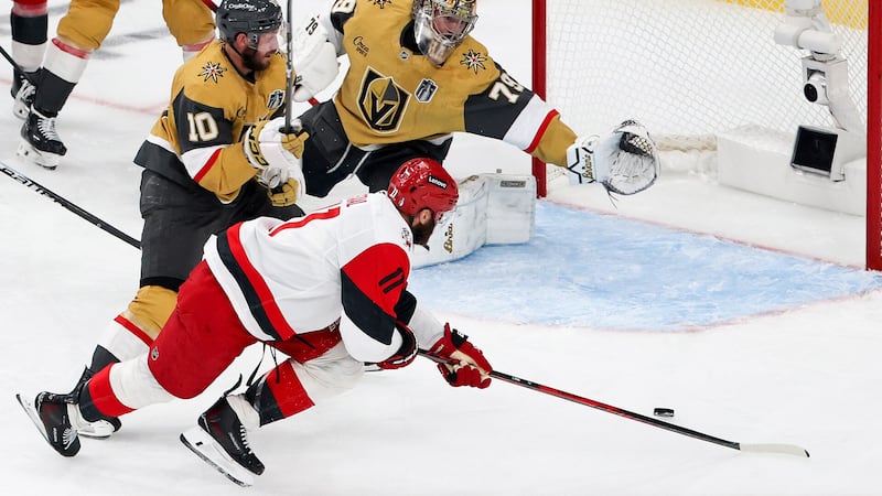 'Beast' Staal leading 'Canes from the net front; Eichel, Knights look to tie up stick more