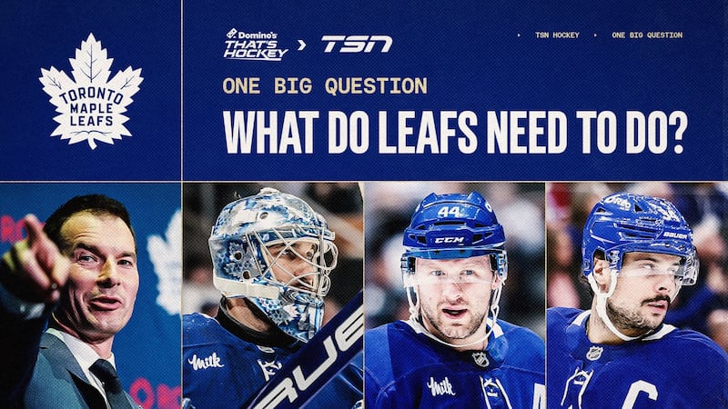 One Big Question: Besides 1st-overall pick, what do Leafs need to turn things around?
